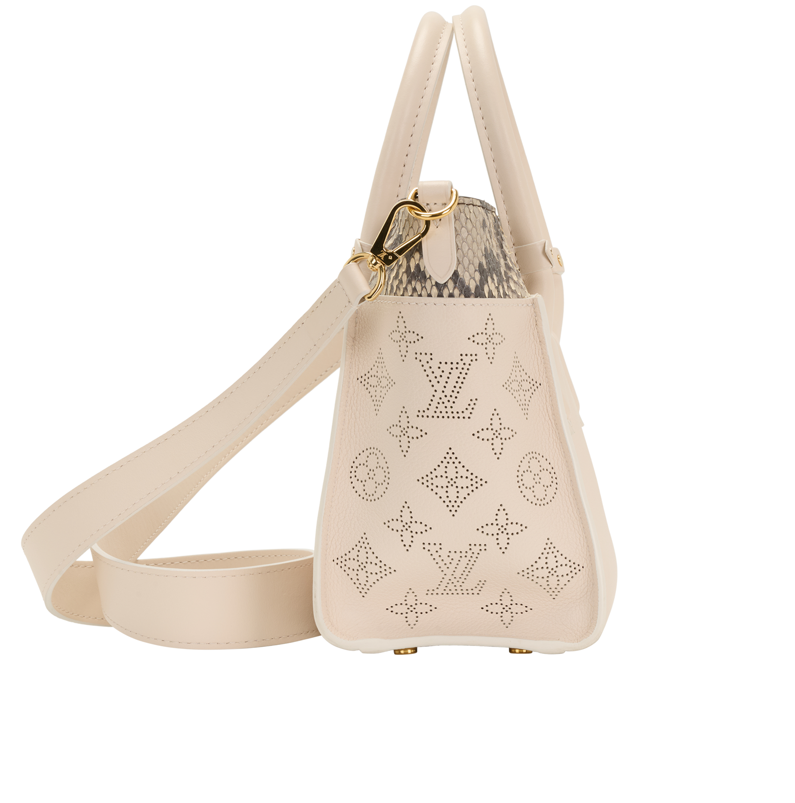 On My Side PM, &pound;1,950, Handbags, Pink, Leather, Side view